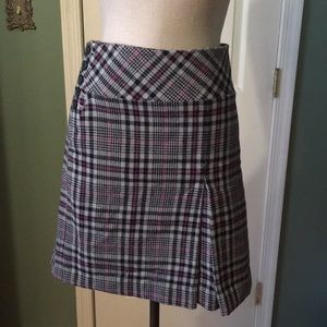 Ann Taylor plaid skirt
